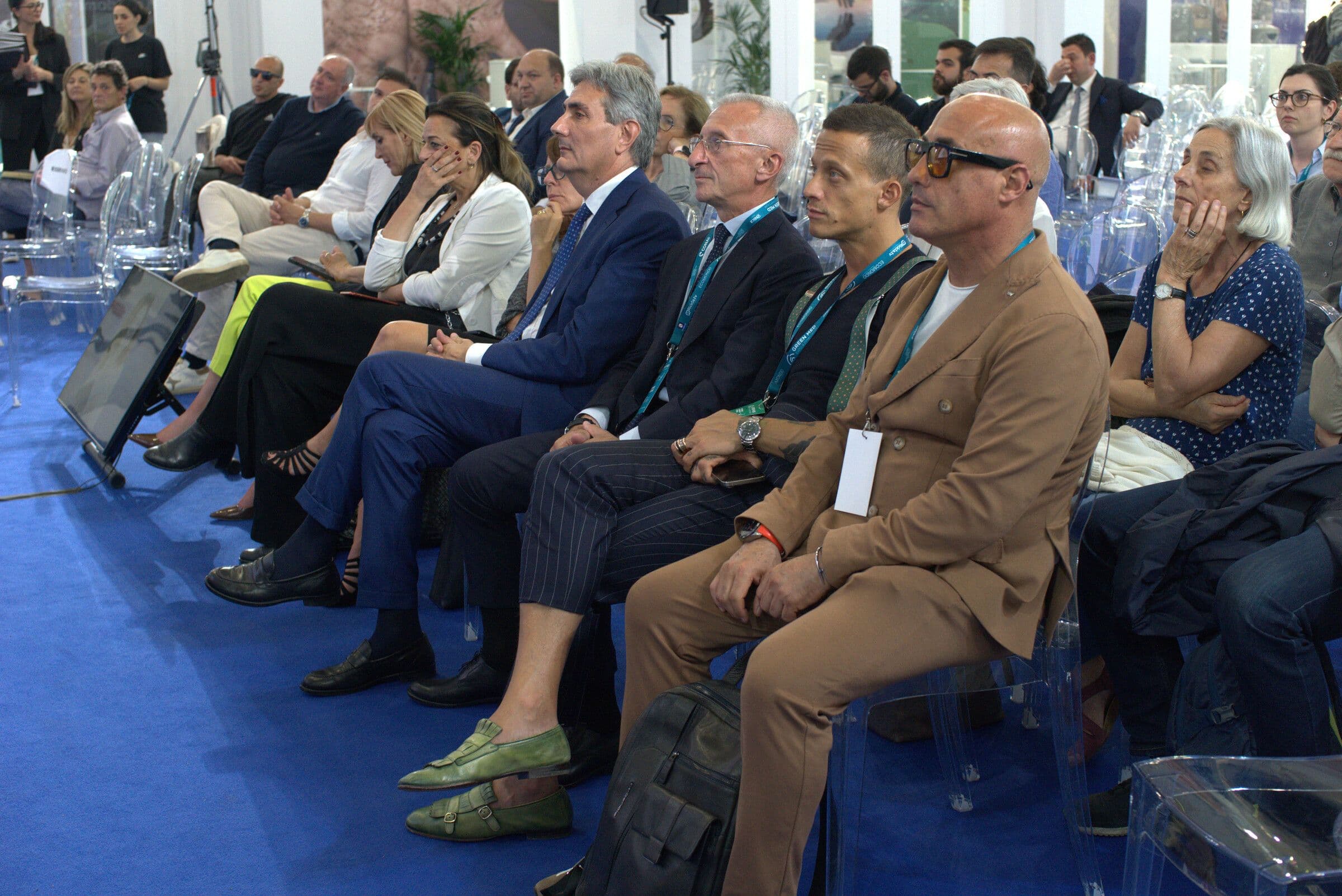 Gli spettatori di uno degli eventi organizzati al Green Med