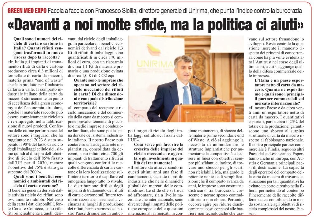 Rassegna Stampa - Roma 27 05 6 SICILIAthumb jpg scaled 1 - Green Med Expo & Symposium - 2024